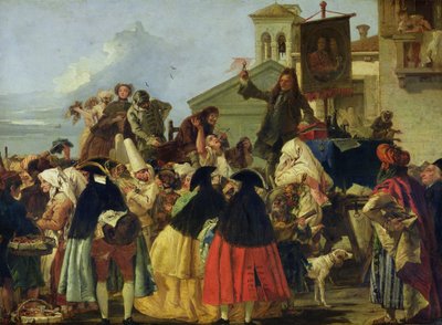 El extractor de dientes, c.1754 de Giovanni Domenico Tiepolo